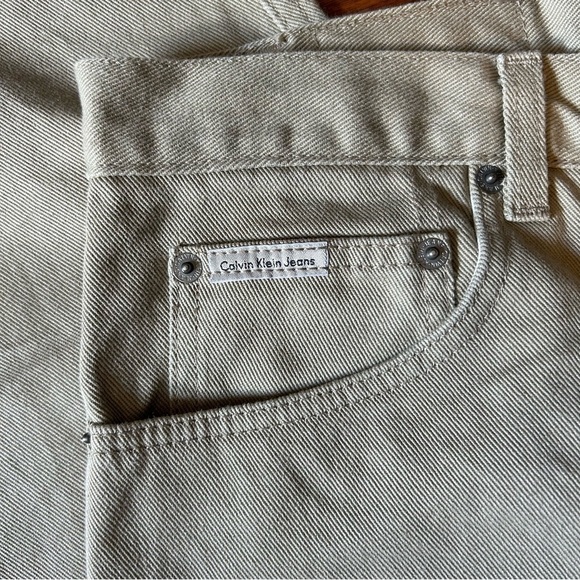 Calvin Klein Men’s Easy Fit Jeans in Khaki, 5 Pocket, Size W42 L32, NWOT - Picture 3 of 11
